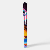 Neon Sparrow mit leuchtenden Akzenten Case-Mate iPhone Hülle (Rückseite / Links)