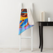 Neon Sparrow mit leuchtenden Akzenten Sherpadecke (Beispiel)