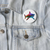 Neon Spectrum Shark Button (Beispiel)