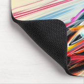 Neon Speed Racer Mousepad (Ecke)