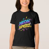 Neon Speed Sports T-Shirt Tri-Blend Shirt (Vorderseite)
