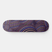 neon spheres  skateboard (Horizontal)