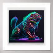 Neon Sphinx Poster (Vorne)