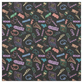Neon-Spieler Stoff (Muster)