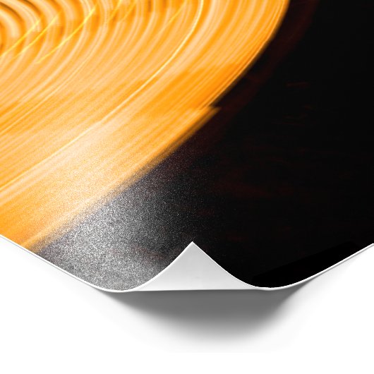 Neon Spin Fotodruck (Ecke)