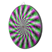 Neon Spinning Wheel Dartboard Dartscheibe (Vorderseite rechts)