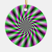 Neon Spinning Wheel Keramik Ornament (Vorne)