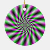 Neon Spinning Wheel Keramik Ornament (Hinten)