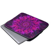 Neon-Spirale Laptopschutzhülle (Vorne Knopf)