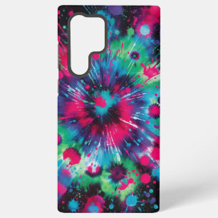 Neon Splash Krawatte Dye Vibes Samsung Galaxy Hülle