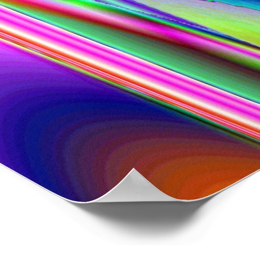 Neon Splash Poster (Ecke)