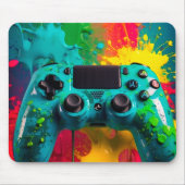 "Neon Splash" Urban Gaming-Mauspad Mousepad (Vorne)
