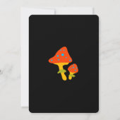 Neon Spooky Halloween-Party Einladung (Rückseite)