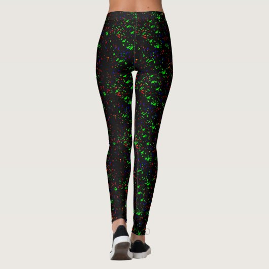 Neon Sprinkles Leggings (Rückseite)