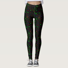 Neon Sprinkles Leggings