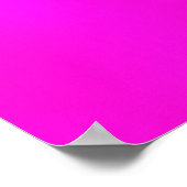 Neon Spritzer Art: Lebendiger Abstrakter Expressio Poster (Ecke)