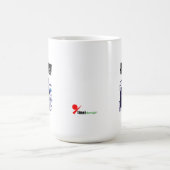 Neon Spuk House - Retro Spooky Glow Kaffeetasse (Mittel)