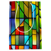 Neon Stached Glass Mittlere Geschenktüte (Vorderseite)