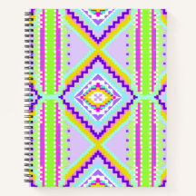 Neon-Stammes-Träume-Kaleidoskop