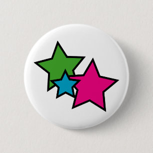 Neon Star Button