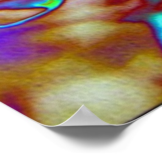 Neon Star Poster (Ecke)