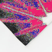 Neon Starburst Blanket Fleecedecke (Ecke)