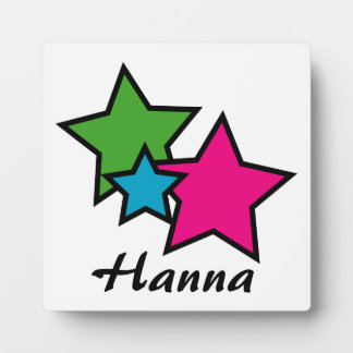 Neon Stars Fotoplatte
