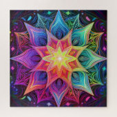 Neon Stars Puzzle (Horizontal)