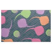 Neon Stingray Wiederholungsmuster Stoff (Fat Quarter (45,7 x 55,9 cm))