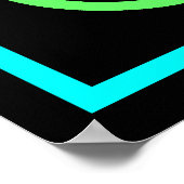 Neon Stoplight Poster (Ecke)