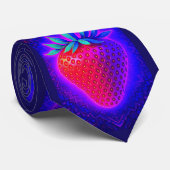 NEON STRAWBERRY KRAWATTE (Gerollt)