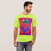 Neon Strawberry Pop T-Shirt (Vorne ganz)