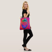 Neon Strawberry Pop Tasche (Am Model)