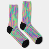 Neon Stripe Socken (Rechts)