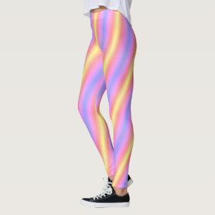 Neon Stripes Leggings