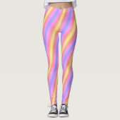 Neon Stripes Leggings (Vorderseite)