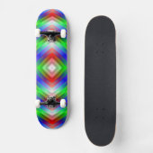 Neon Stripes Skateboard (Vorderseite)
