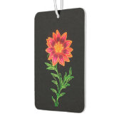 Neon Stylized Blume Autolufterfrischer (Links)