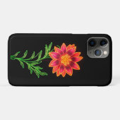 Neon Stylized Blume Case-Mate iPhone Hülle (Rückseite (Horizontal))