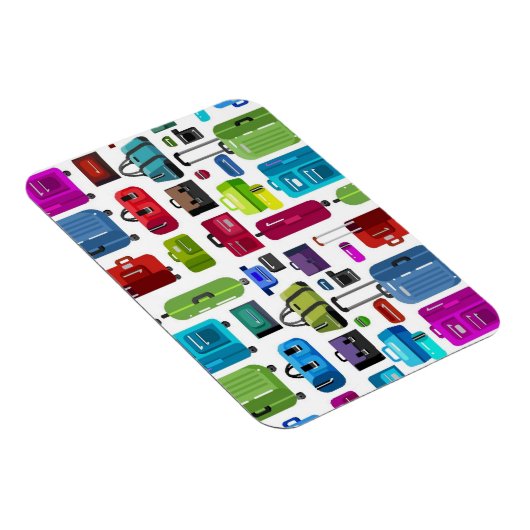 Neon Suitcases Magnet (Rechte Seite)
