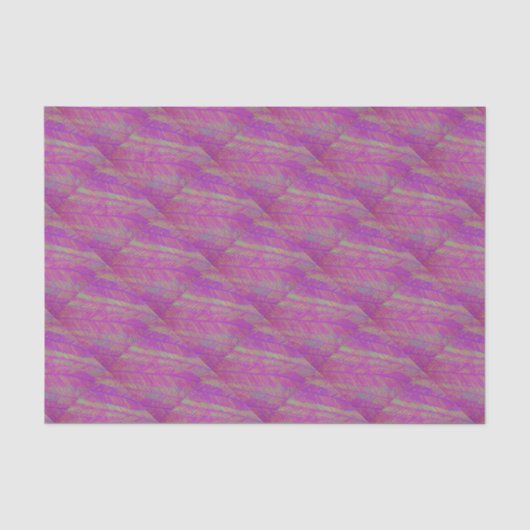 Neon Summer Lila Palms Seidenpapier (Vorderseite)