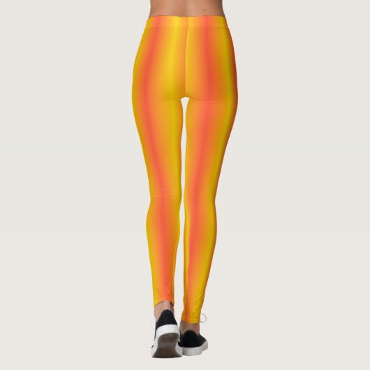 Neon Sunrise Leggings (Rückseite)
