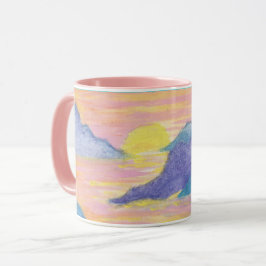 Neon Sunset by Lyric Rivera - Tasse des Kaffees
