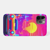 Neon Sunset City Drive Case-Mate iPhone Hülle (Rückseite (Horizontal))
