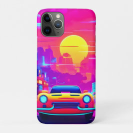 Neon Sunset City Drive Case-Mate iPhone Hülle