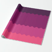 Neon Sunset Pattern Geschenkpapier (Ungerollt)