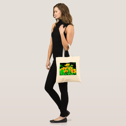 "Neon Susans" Tasche zur Leinwand des Haushalts (Vorderseite (Model))
