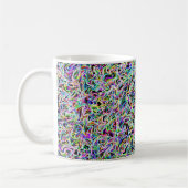 Neon Swirl 11oz Tasse (Links)