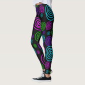 Neon Swirl Leggings (Links)