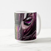 Neon Swirl Mug Kaffeetasse (VorderseiteRechts)